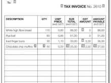52 Free Printable Tax Invoice Template Download for Tax Invoice Template