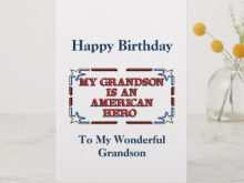 52 How To Create Birthday Card Template For Grandson Now by Birthday Card Template For Grandson