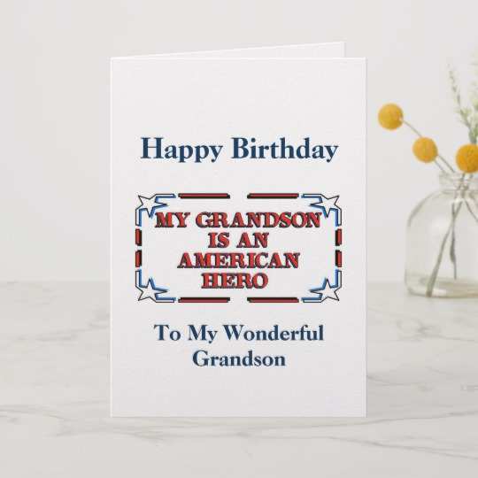 52 How To Create Birthday Card Template For Grandson Now by Birthday Card Template For Grandson