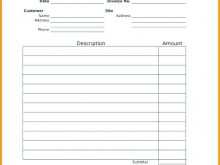 52 How To Create Blank Invoice Template For Excel Maker with Blank Invoice Template For Excel