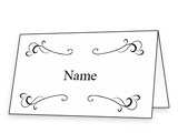52 How To Create Fold Over Name Card Template Formating by Fold Over Name Card Template