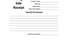 52 How To Create Garage Sale Invoice Template for Ms Word by Garage Sale Invoice Template
