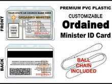 52 How To Create Minister License Id Card Template PSD File by Minister License Id Card Template