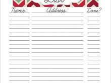52 How To Create Template For Christmas Card List With Stunning Design for Template For Christmas Card List