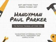 52 Online Handyman Flyer Template With Stunning Design for Handyman Flyer Template