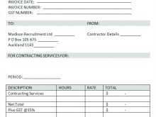 52 Online Invoice Template For It Consulting Services Now for Invoice Template For It Consulting Services