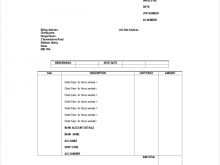 52 Printable Blank Self Employed Invoice Template PSD File for Blank Self Employed Invoice Template