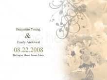 Wedding Card Templates Ppt