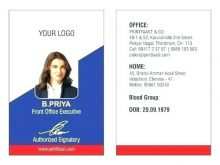 52 Report Employee Id Card Vertical Template Psd PSD File with Employee Id Card Vertical Template Psd