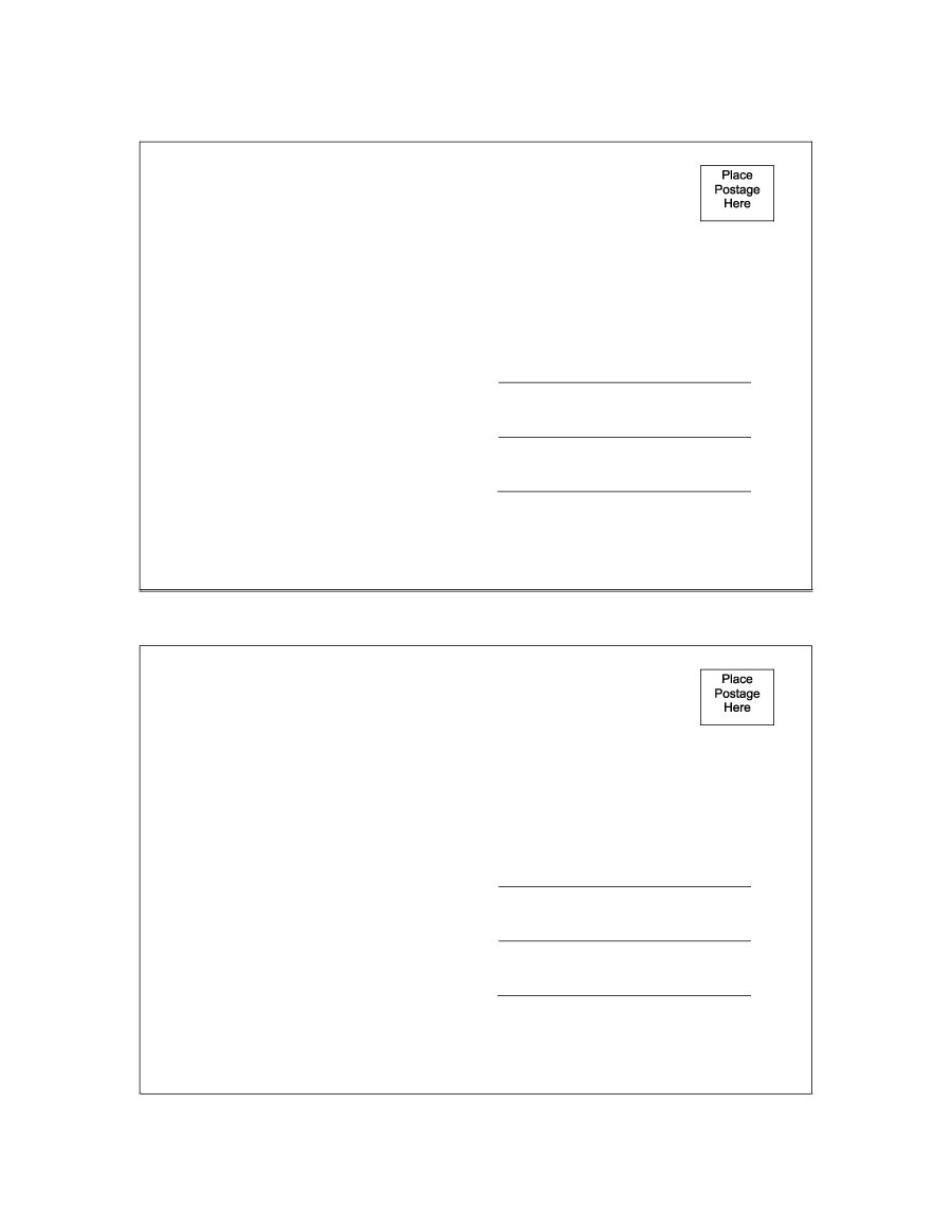 25 Report Postcard Template With Picture For Free with Postcard With Regard To Microsoft Word 4x6 Postcard Template