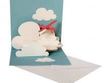 52 Standard Airplane Pop Up Card Template For Free with Airplane Pop Up Card Template