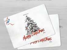 52 Standard Christmas Card Template Ai with Christmas Card Template Ai