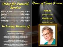 52 Standard Funeral Flyers Templates Free Layouts with Funeral Flyers Templates Free