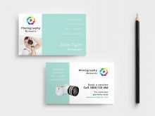52 Standard Photographer Business Card Illustrator Template Maker with Photographer Business Card Illustrator Template