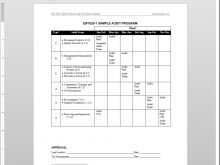 52 The Best Audit Plan Iso Template with Audit Plan Iso Template