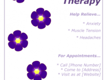52 The Best Free Massage Flyer Templates in Word with Free Massage Flyer Templates