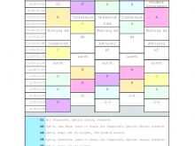 52 The Best Middle School Schedule Template Free Layouts with Middle School Schedule Template Free