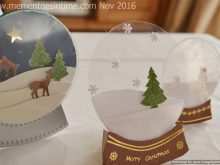 52 The Best Snow Globe Christmas Card Template in Photoshop with Snow Globe Christmas Card Template