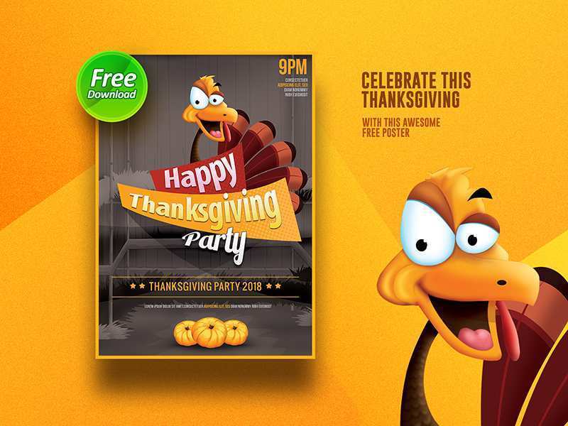 52 The Best Thanksgiving Flyer Template Free Download in Word by Thanksgiving Flyer Template Free Download