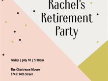 Retirement Party Flyer Template Free from legaldbol.com