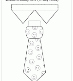 53 Adding Father S Day Necktie Card Template Formating for Father S Day Necktie Card Template
