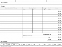 Freelance Contract Invoice Template