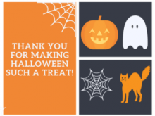 53 Best Halloween Thank You Card Template in Word for Halloween Thank You Card Template