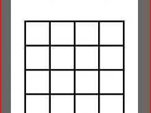 53 Bingo Card Template 4X4 Maker with Bingo Card Template 4X4