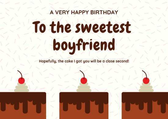53 Blank Birthday Card Template Boyfriend Download by Birthday Card Template Boyfriend
