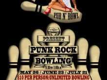 Bowling Flyer Template Free