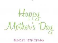 Mother’S Day Card Templates Word