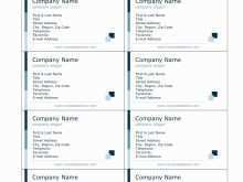 53 Blank Name Card Template Excel Layouts with Name Card Template Excel
