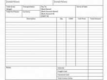53 Create Employee Invoice Template For Free with Employee Invoice Template