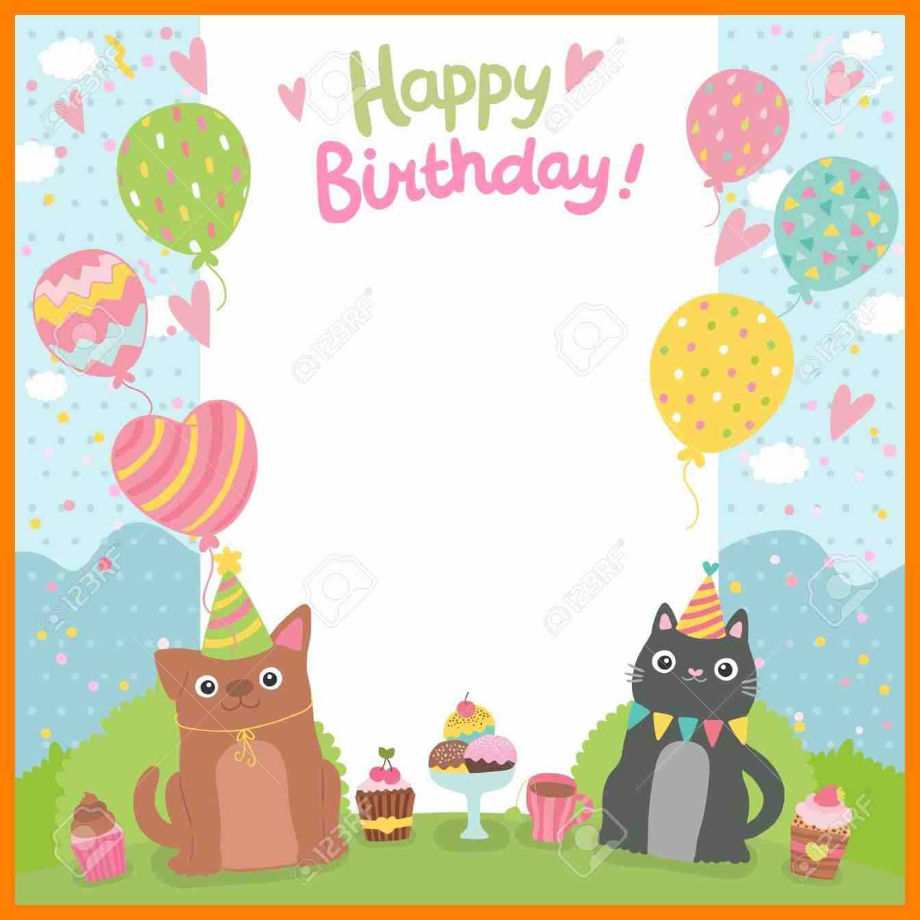 53 Create Happy Birthday Card Template Ppt PSD File for Happy Birthday Card Template Ppt