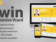 53 Creating Responsive Vcard Template Free Download for Ms Word with Responsive Vcard Template Free Download