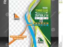 53 Creating Tennis Flyer Template Free Photo with Tennis Flyer Template Free