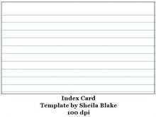 53 Customize Avery Index Card Template 4X6 for Ms Word for Avery Index Card Template 4X6