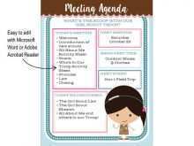 53 Free Gs Meeting Agenda Template With Stunning Design by Gs Meeting Agenda Template