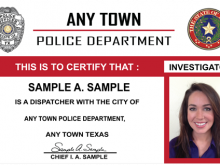 53 Free Law Enforcement Id Card Template Formating by Law Enforcement Id Card Template