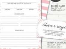 53 Free Printable 8 X 10 Recipe Card Template Download for 8 X 10 Recipe Card Template