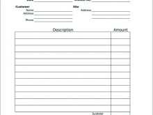 53 Free Printable Blank Invoice Forms Printable in Photoshop with Blank Invoice Forms Printable
