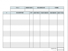 53 Free Printable Monthly Billing Invoice Template Download by Monthly Billing Invoice Template