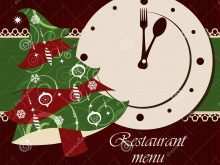 53 Menu Card Template Christmas For Free with Menu Card Template Christmas