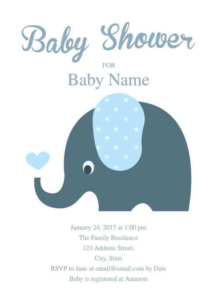 53 Printable Baby Shower Flyers Free Templates for Ms Word for Baby Shower Flyers Free Templates
