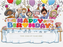 53 Report Birthday Card Template For A Boss in Word with Birthday Card Template For A Boss
