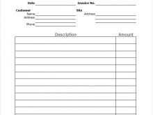 53 Report Blank Job Invoice Template in Photoshop with Blank Job Invoice Template