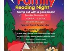 53 Report Family Reading Night Flyer Template Maker by Family Reading Night Flyer Template
