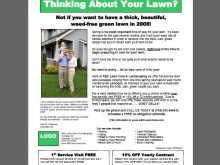 53 Report Lawn Care Flyers Templates Free for Ms Word for Lawn Care Flyers Templates Free