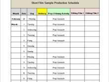 53 Report Production Schedule Example Business Plan PSD File with Production Schedule Example Business Plan