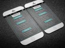 53 Standard Iphone Name Card Template Templates for Iphone Name Card Template